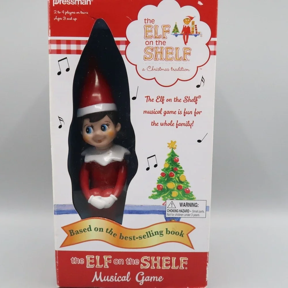 ELF ON THE SHELF Hide and Seek GAME Pressman Christmas Holiday Party Tradition